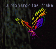 a monarch fae drake