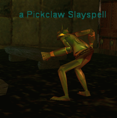 a Pickclaw Slayspell