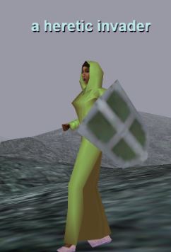a heretic invader
