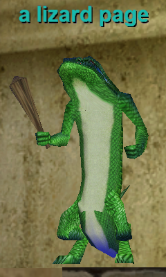 A Lizard Page