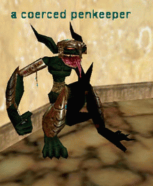 a coerced penkeeper