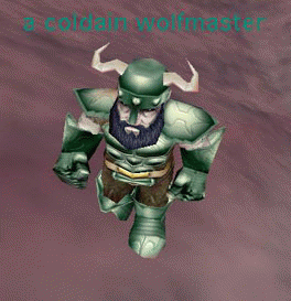 a coldain wolfmaster