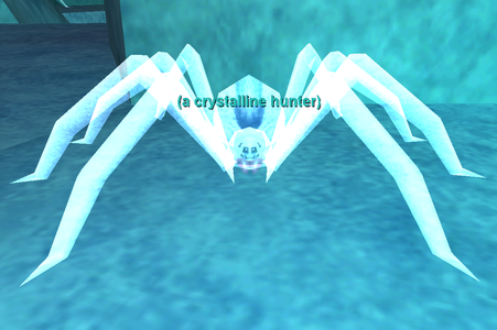 a crystalline hunter
