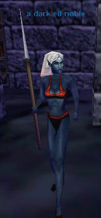 a dark elf noble