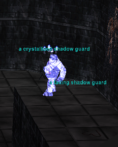 a crystallized shadow guard