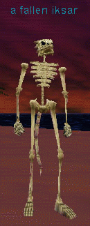 A fallen iksar