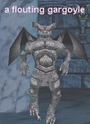 a flouting gargoyle