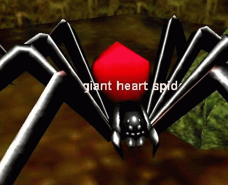 a giant heart spider