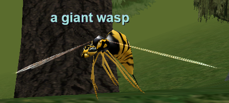 a giant wasp