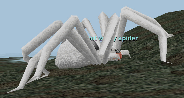 a giant wooly spider