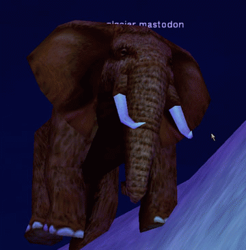 a glacier mastodon