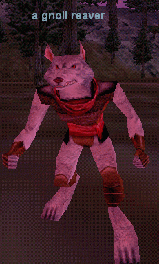 a gnoll reaver