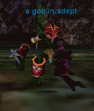 a goblin adept