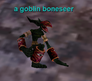 a goblin boneseer