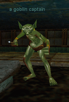 a goblin captain