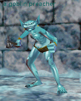 a goblin preacher