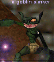 A goblin slinker