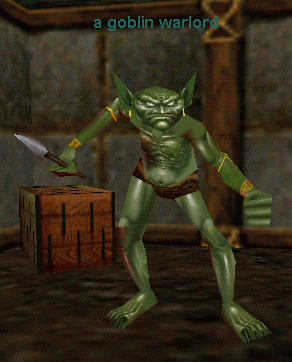 a goblin warlord