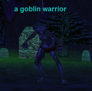 a goblin warrior