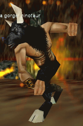 a gorge minotaur