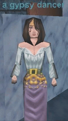 a gypsy dancer