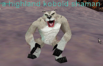 a highland kobold shaman