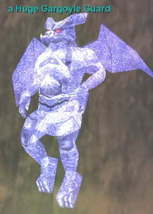 a Huge Gargoyle Guard
