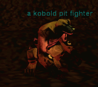 a kobold pit fighter