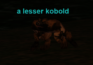 a lesser kobold