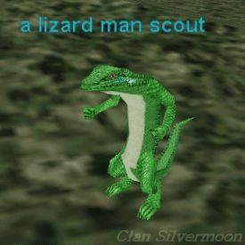 a lizardman scout
