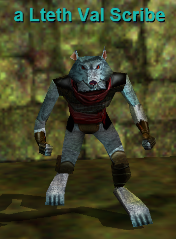a Lteth Val Scribe