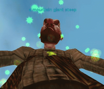 a mountain giant steep