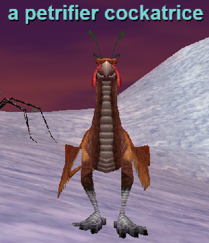 a petrifier cockatrice