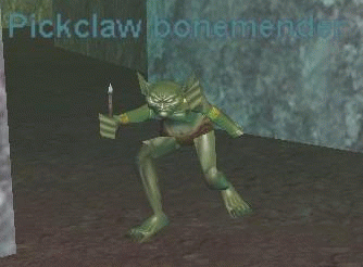 a Pickclaw bonemender