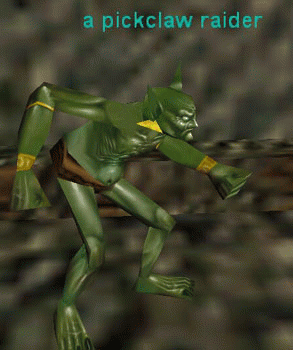 a pickclaw raider