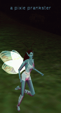 a pixie prankster