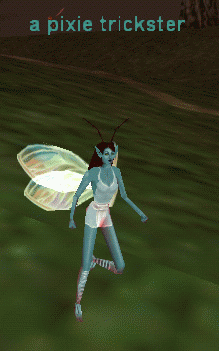 a pixie trickster