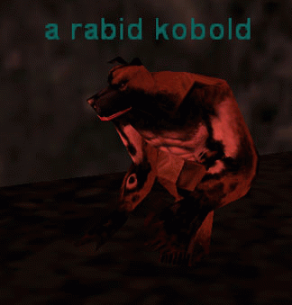 a rabid kobold
