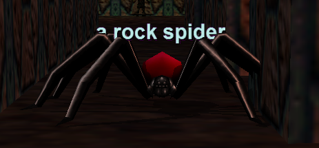 a rock spider