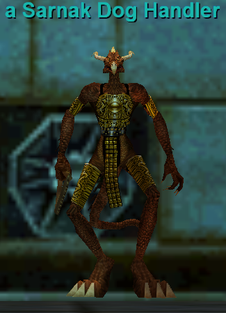 a Sarnak Dog Handler