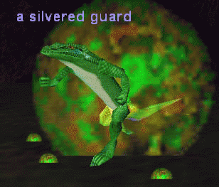 a silvered guard
