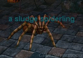 a sludge spiderling