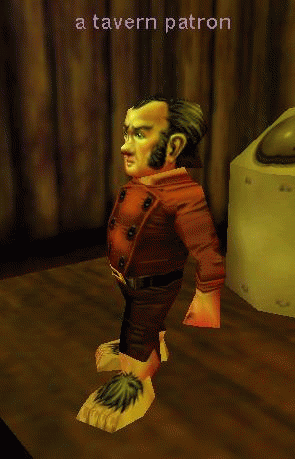 A tavern patron