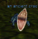 an ancient croc