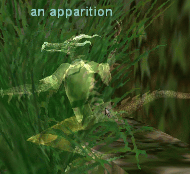an apparition