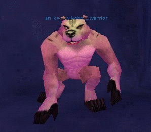 an Icepaw kobold warrior