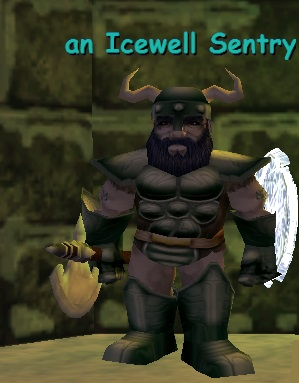 an Icewell Sentry