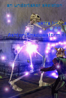 an undertaker skeleton