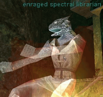 enraged spectral librarian