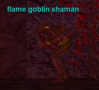 flame goblin shaman